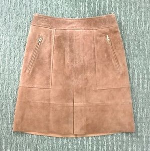 ❤NEW leather skirt brown